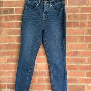 J14 LOFT High Rise Dark Blue Jeans
